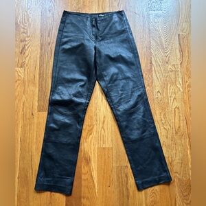 Wilson’s 90s Black Leather Pants